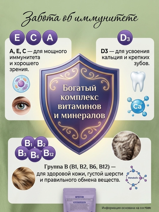 Сухой корм для взрослых кошек ZABPET, рыбный микс, для деликатного пищеварения, 400 г