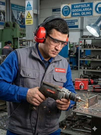 Противошумные наушники FERRO Professional – Складные (SNR 32дБ)