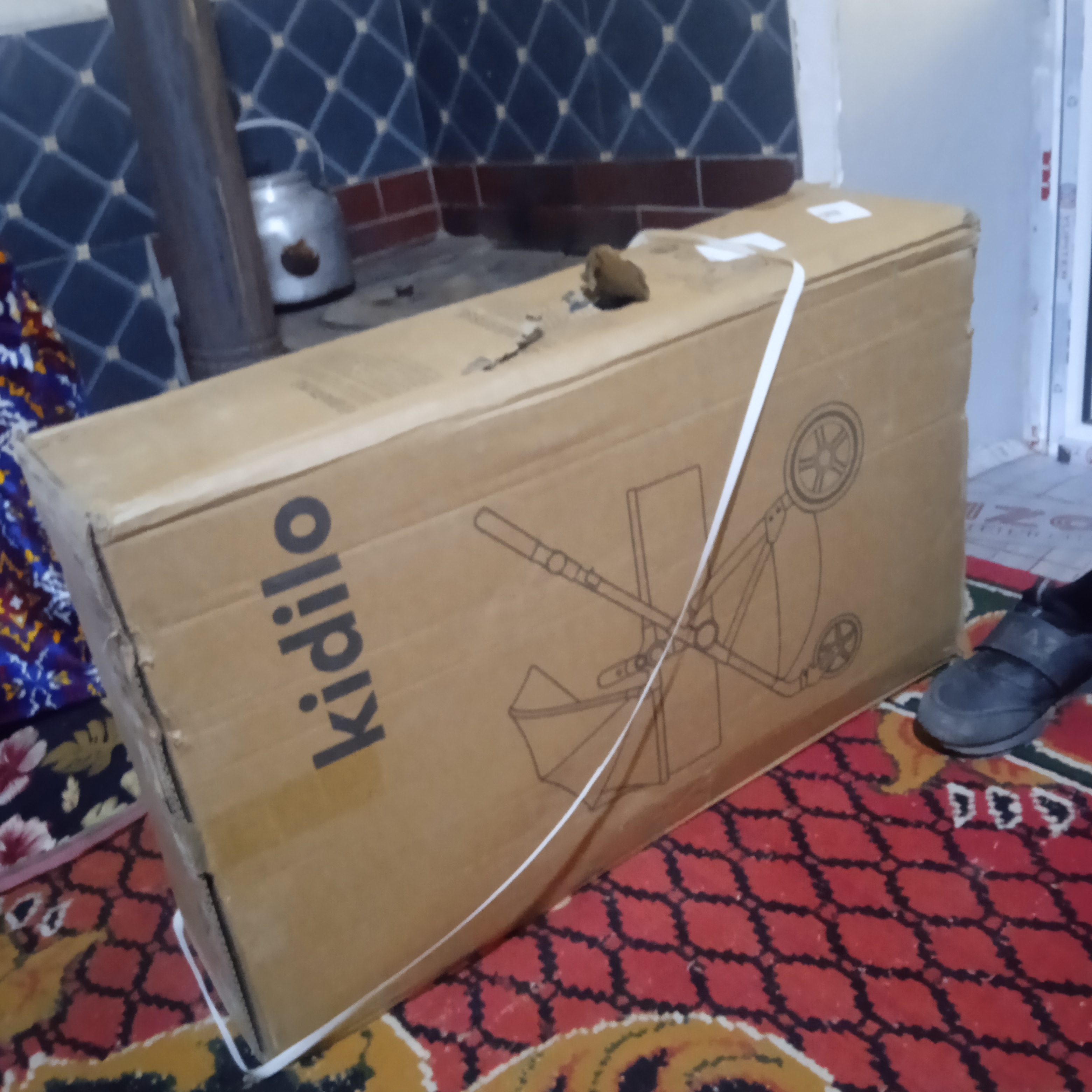Коляска для детей KIDILO K-08 коляска c сумкой, 2 в 1, прогулочная