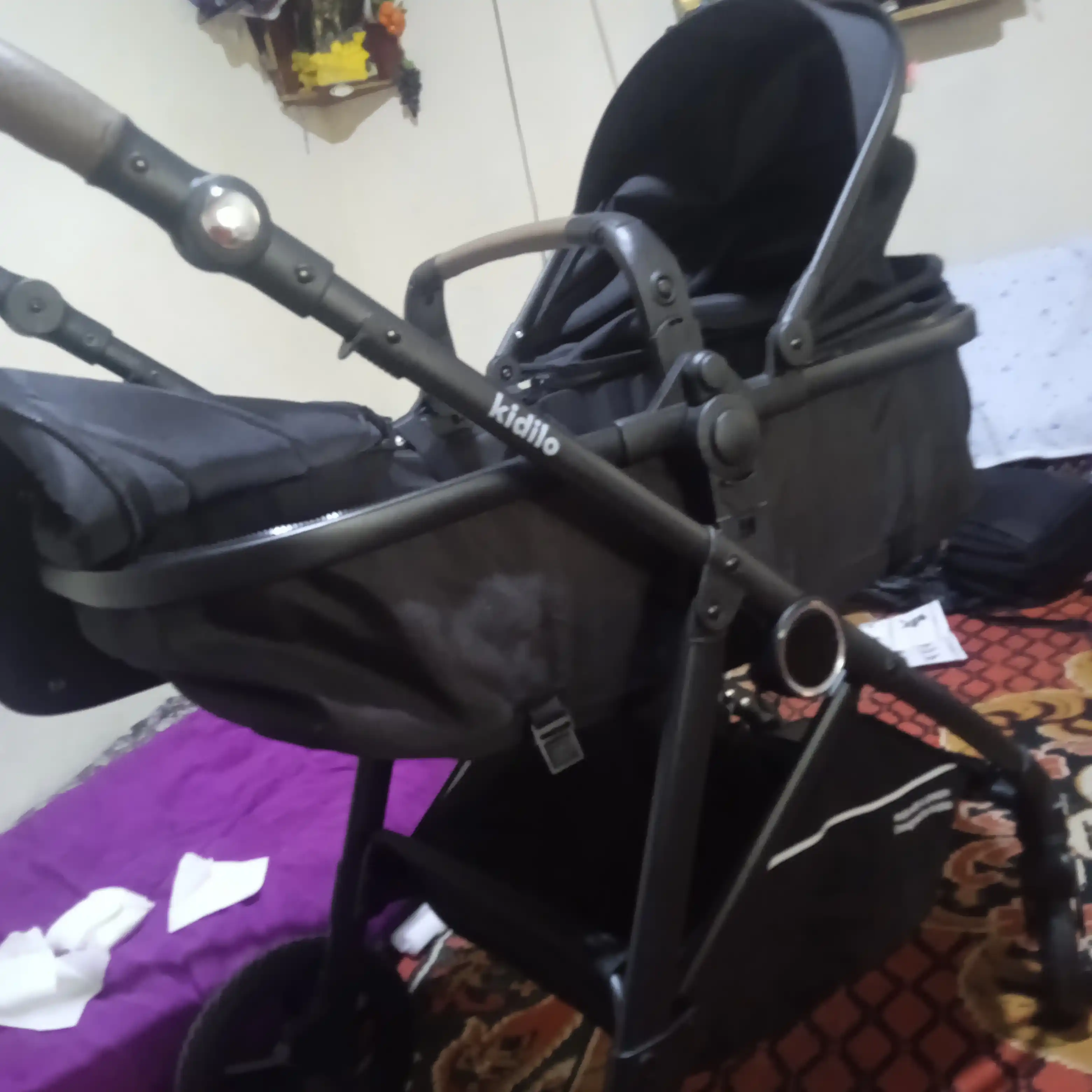 Коляска для детей KIDILO K-08 коляска c сумкой, 2 в 1, прогулочная