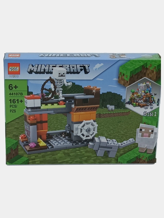 Konstruksiyalar QS08 6-in-1 G'or Minecraft Summit River, 44107 - 