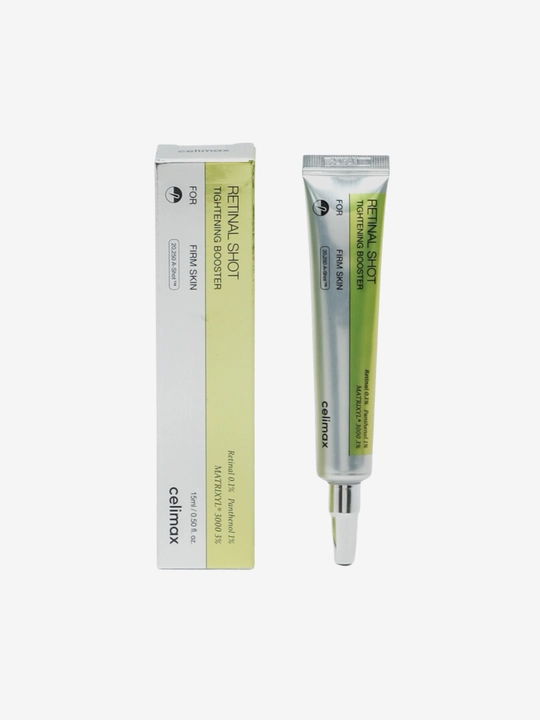 Крем Celimax Retinal Shot для лица 15 мл, Корея, подтягивающий, сужение пор