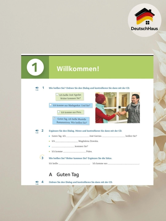 Pluspunkt Deutsch A1 Arbeitsbuch – Nemis tilini o‘rganish uchun mukammal qo‘llanma