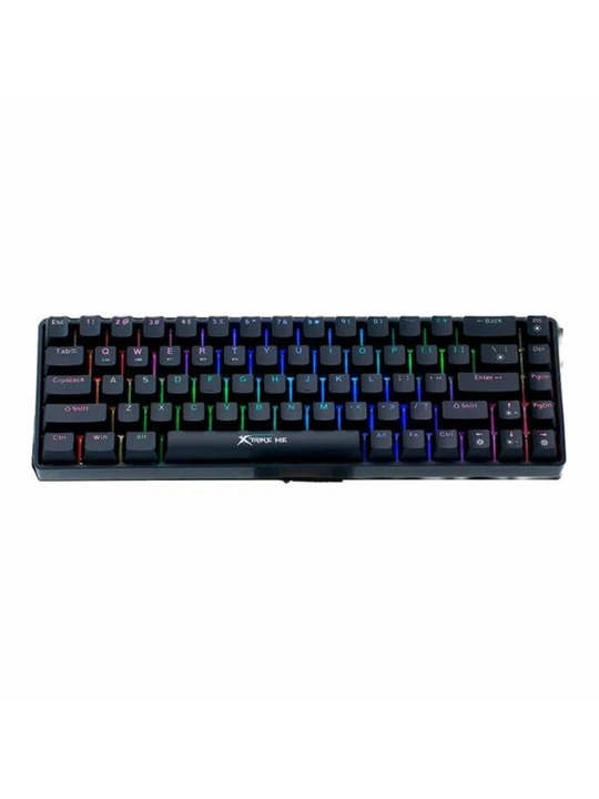 XStrike Me GK-994W BK klaviaturasi, simsiz, mexanik, RGB yoritgichli