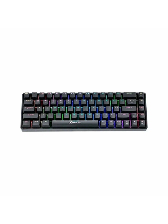 XStrike Me GK-994W BK klaviaturasi, simsiz, mexanik, RGB yoritgichli