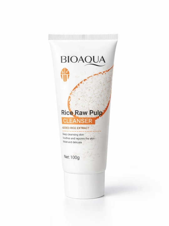 Набор для ухода за кожей BIOAQUA Rice Raw Pulp, осветляющий и увлажняющий комплект