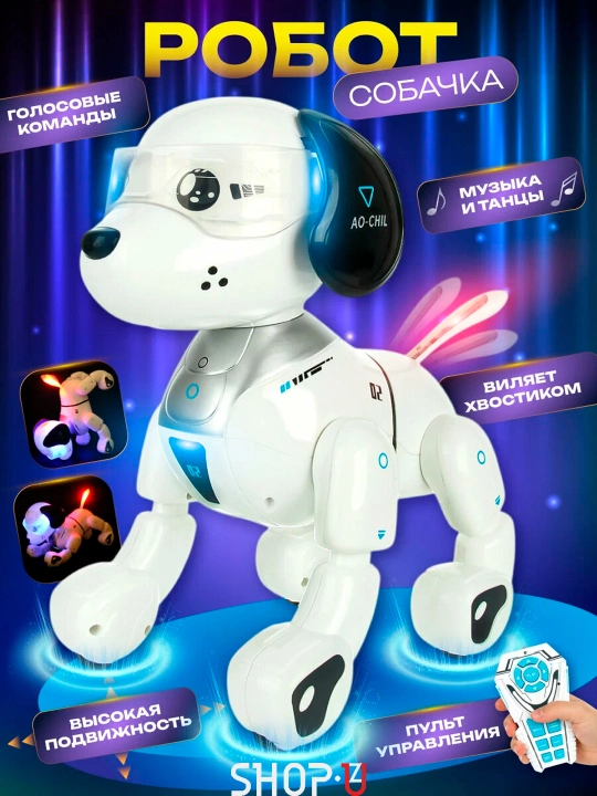 Radio-boshqariladigan interaktiv aqlli robot - 