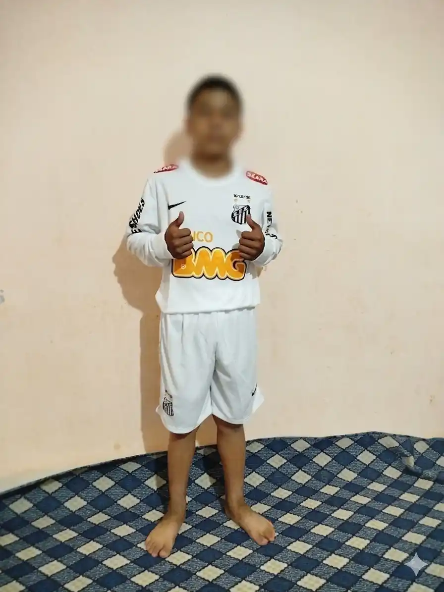 Futbol forma, Neymar 11, Santos formasi Retro