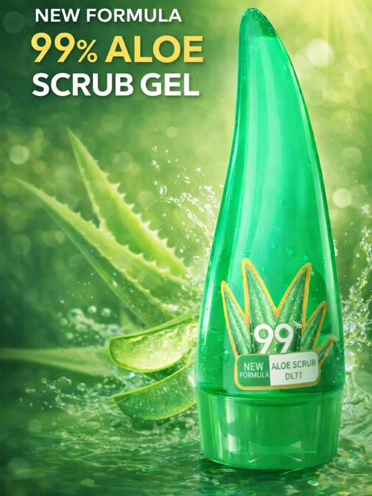 Yuz uchun skrab aloe vera skrab geli 120G yuz uchun peeling gel - 