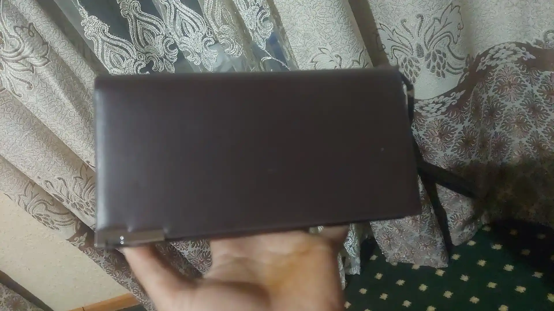 Erkaklar klatch xamyoni, portmone, 2 rang
