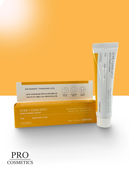 Осветляющий крем Celimax Pore+Dark Spot 35 мл Корея — сужает поры, убирает пигмент