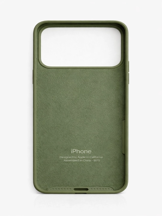 IPhone 17 / 16 / 15 / 14 / 13 / 12 Pro Maxlar uchun silikon g‘iloflar