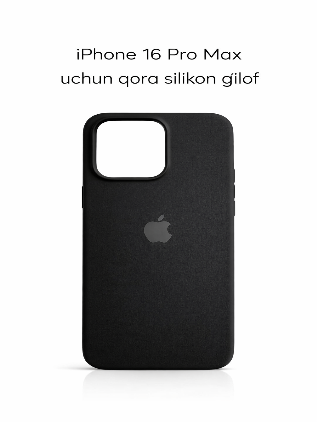 IPhone 17 / 16 / 15 / 14 / 13 / 12 Pro Maxlar uchun silikon g‘iloflar