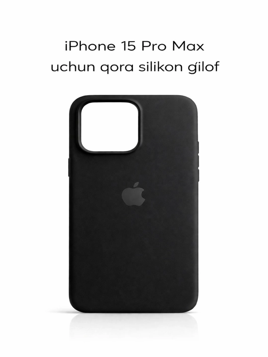 IPhone 17 / 16 / 15 / 14 / 13 / 12 Pro Maxlar uchun silikon g‘iloflar