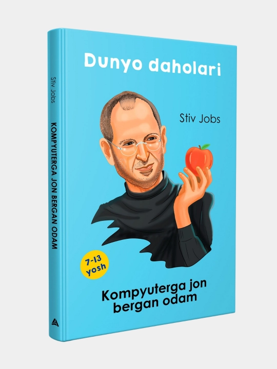 Dunyo daholari turkumi: Jobs, Motsart, Kitob, Bolalar uchun, Motivatsiya, Biografiya