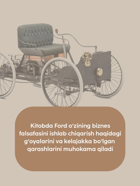 Kitob Henri Ford Mening hayotim