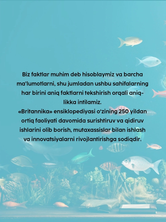 Британника. Энг янги болалар энциклопедияси. Биз билганимиз ва билмаганимиз хакида