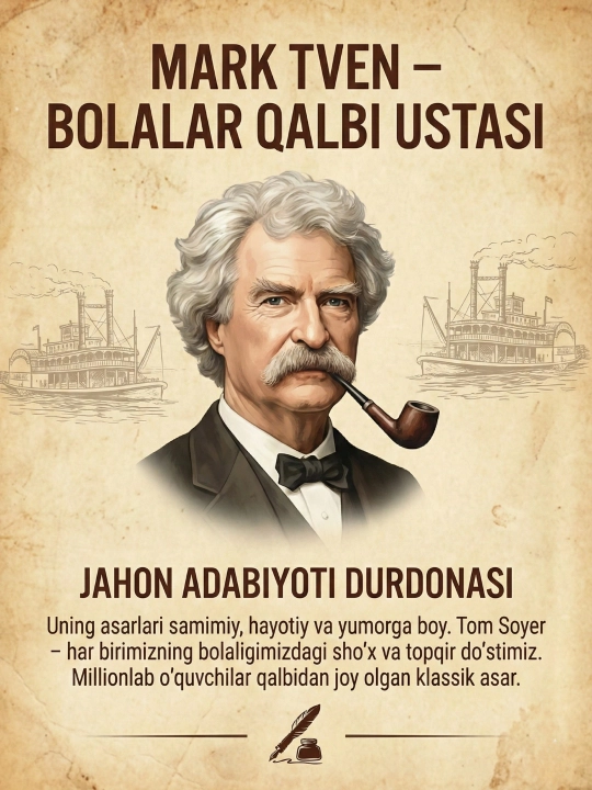 Марк Твен: Том Сойернинг саргузаштлари, Китоб, Классика, Саргузаштлар, Жахон адабиети
