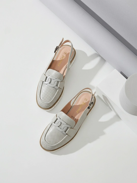 Женские лоферы slingback