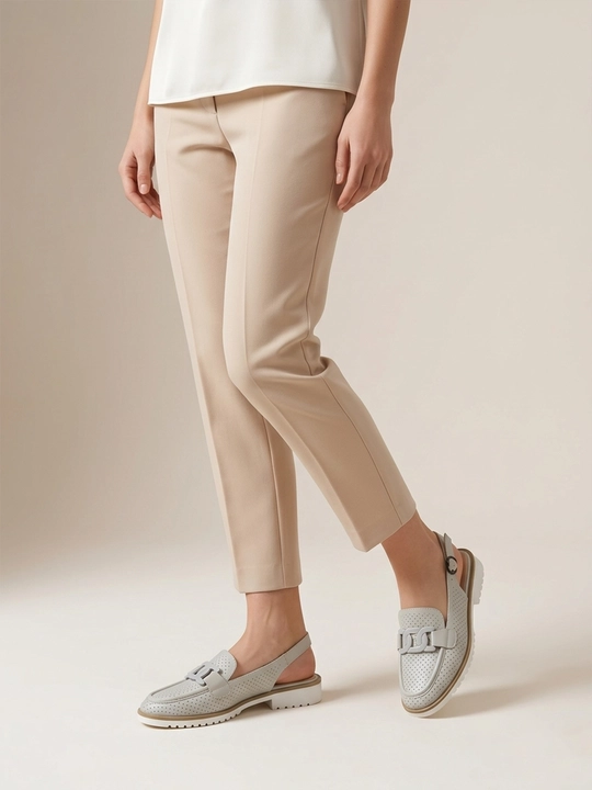 Женские лоферы slingback
