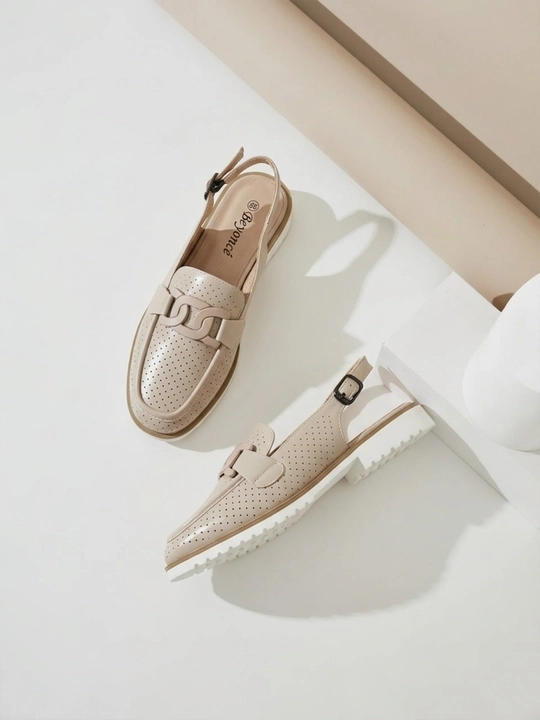 Женские лоферы slingback