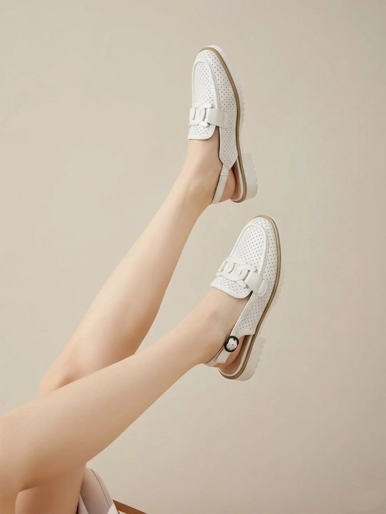 Женские лоферы slingback
