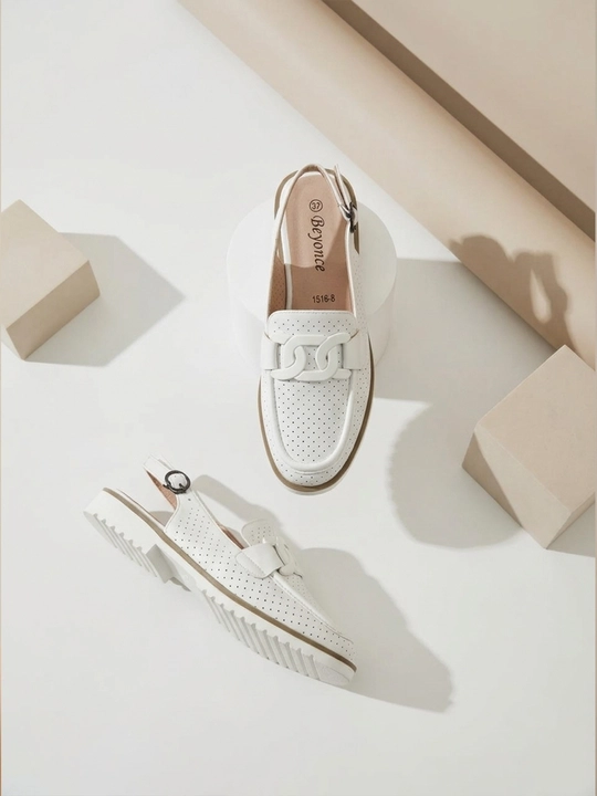 Женские лоферы slingback