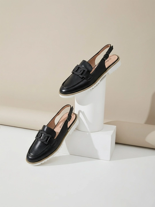 Женские лоферы slingback