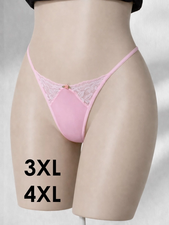 Ayollar stringlari plus size, qulay o‘tirish, katta o‘lchamlar - 