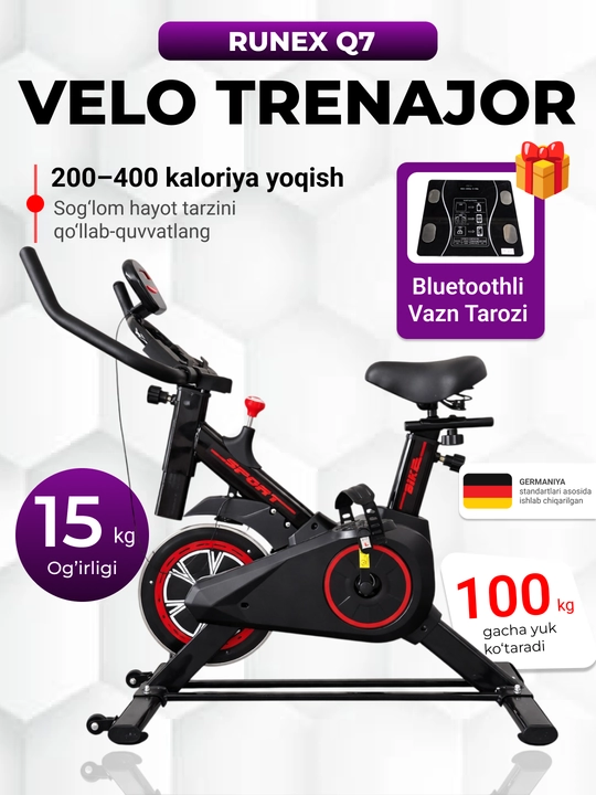 Velo trenajor uy uchun - 