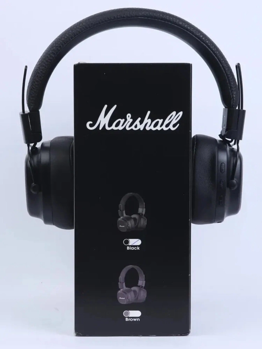 Simsiz Marshall Major IV Bluetooth quloqchinlari, 80 soatgacha ishlaydi
