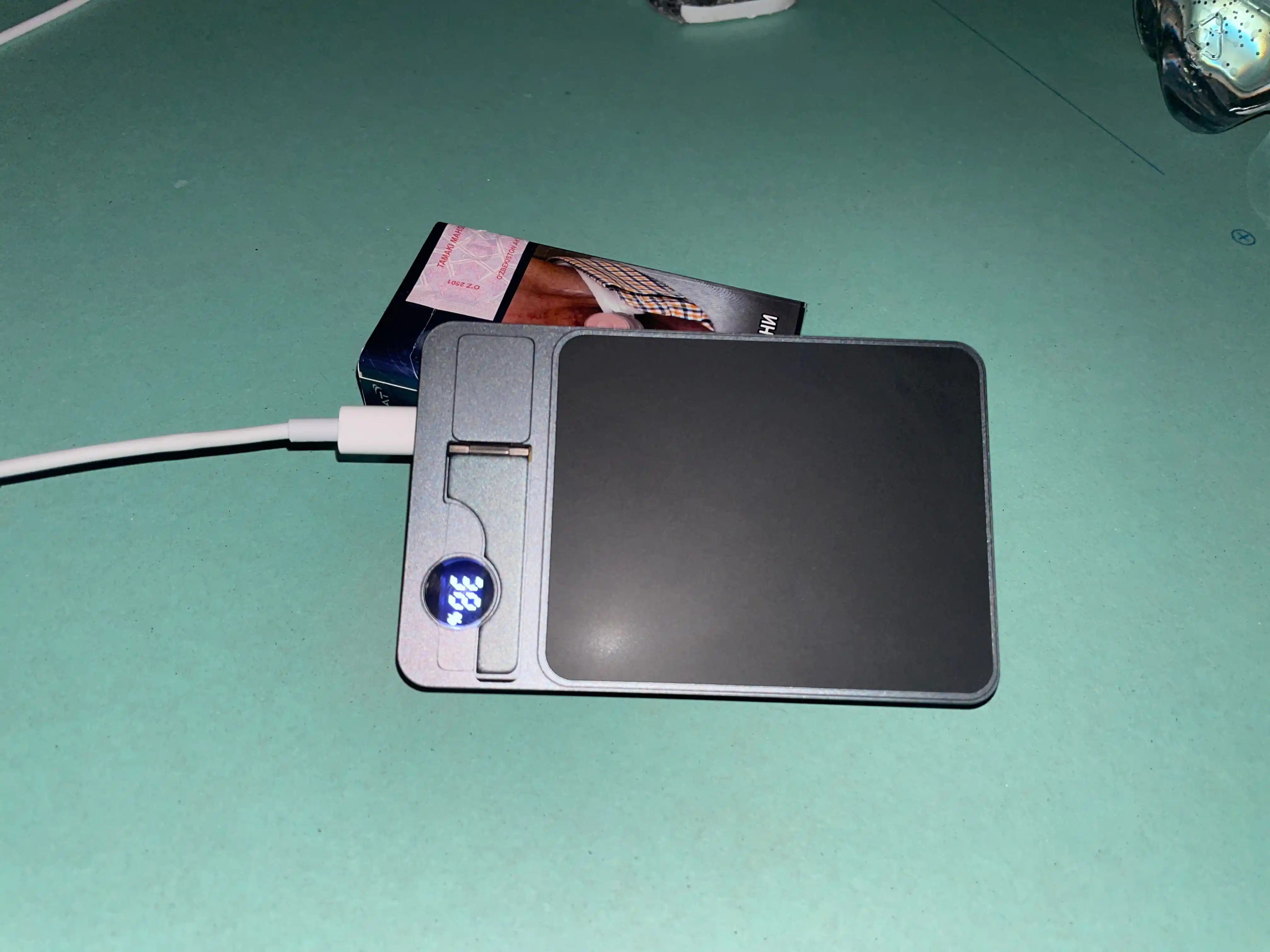 MagSafe tashqi batareyasi, PowerBank 10 000 mAh, 20 Vt magnitli, tez zaryadlanuvchi