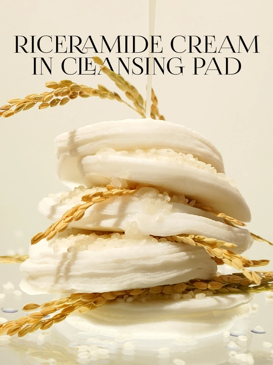 Guruch va seramidli tozalovchi krem-yostiqchalar BARULAB Riceramide Cream in Cleansing Pad