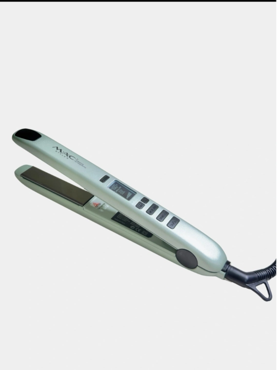 Professional TITAN-CERAMIC  soch tekislovchi dazmol MAC Styler MC-2021, LCD displeyli