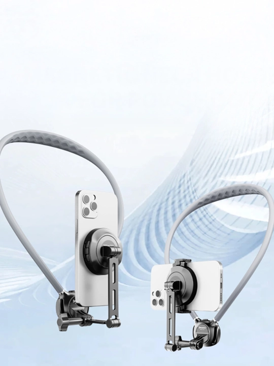 Jmary MG-03 universal bo‘yin holder, MagSafe va qisqichli telefon tutqich