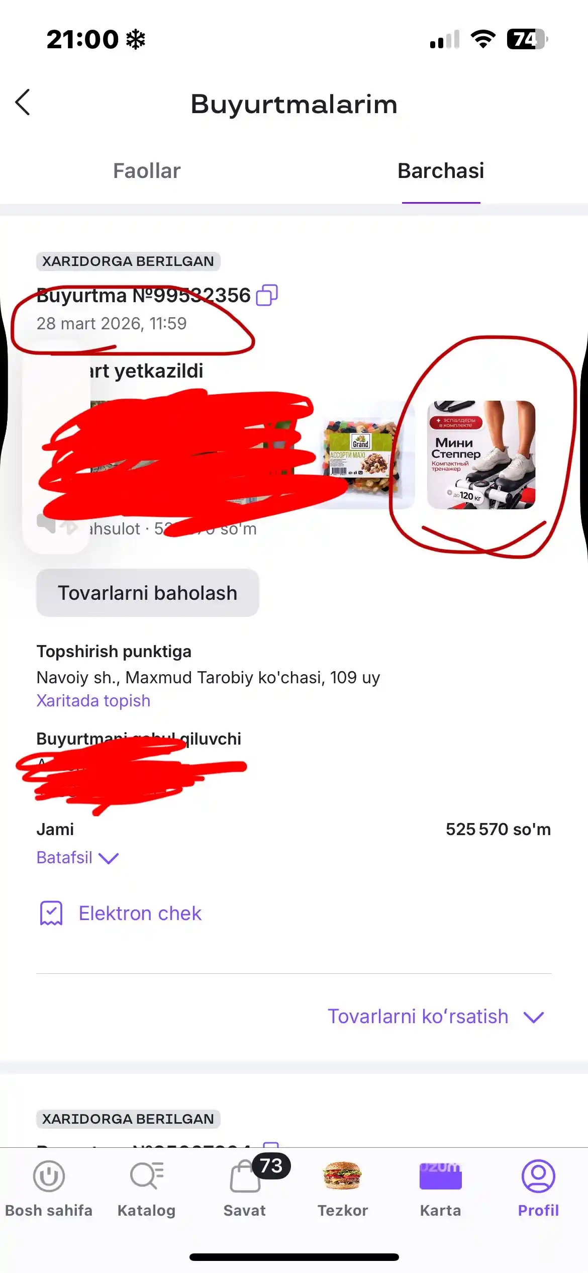 Displey va espanderlarga ega ixcham stepper — uy mashg‘ulotlari uchun KECHITE