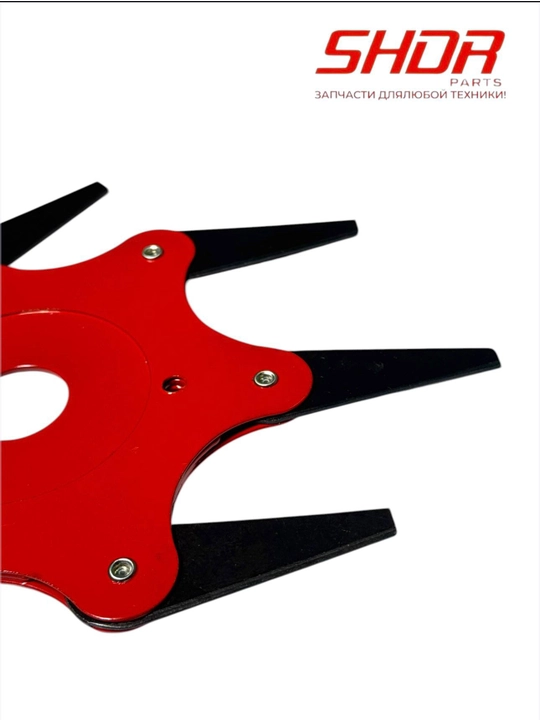 Trimmer disk 6 tishli (6 pichoqli), universal o‘roq uchun