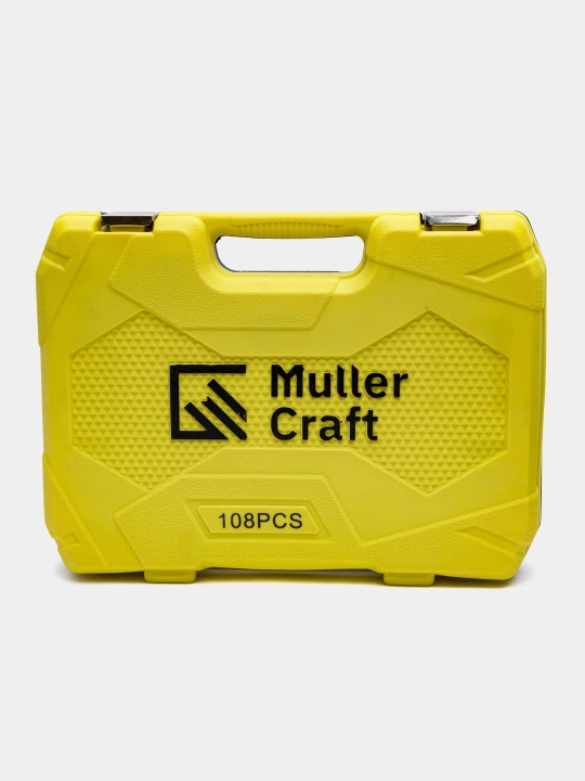 Muller Craft uskunalar to‘plami, 219 tagacha buyum, qarsildoq bilan