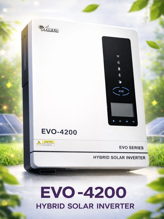 Инвертор EVO-4200 4.2 kW – гибридный для солнечных панелей и аккумуляторов - 