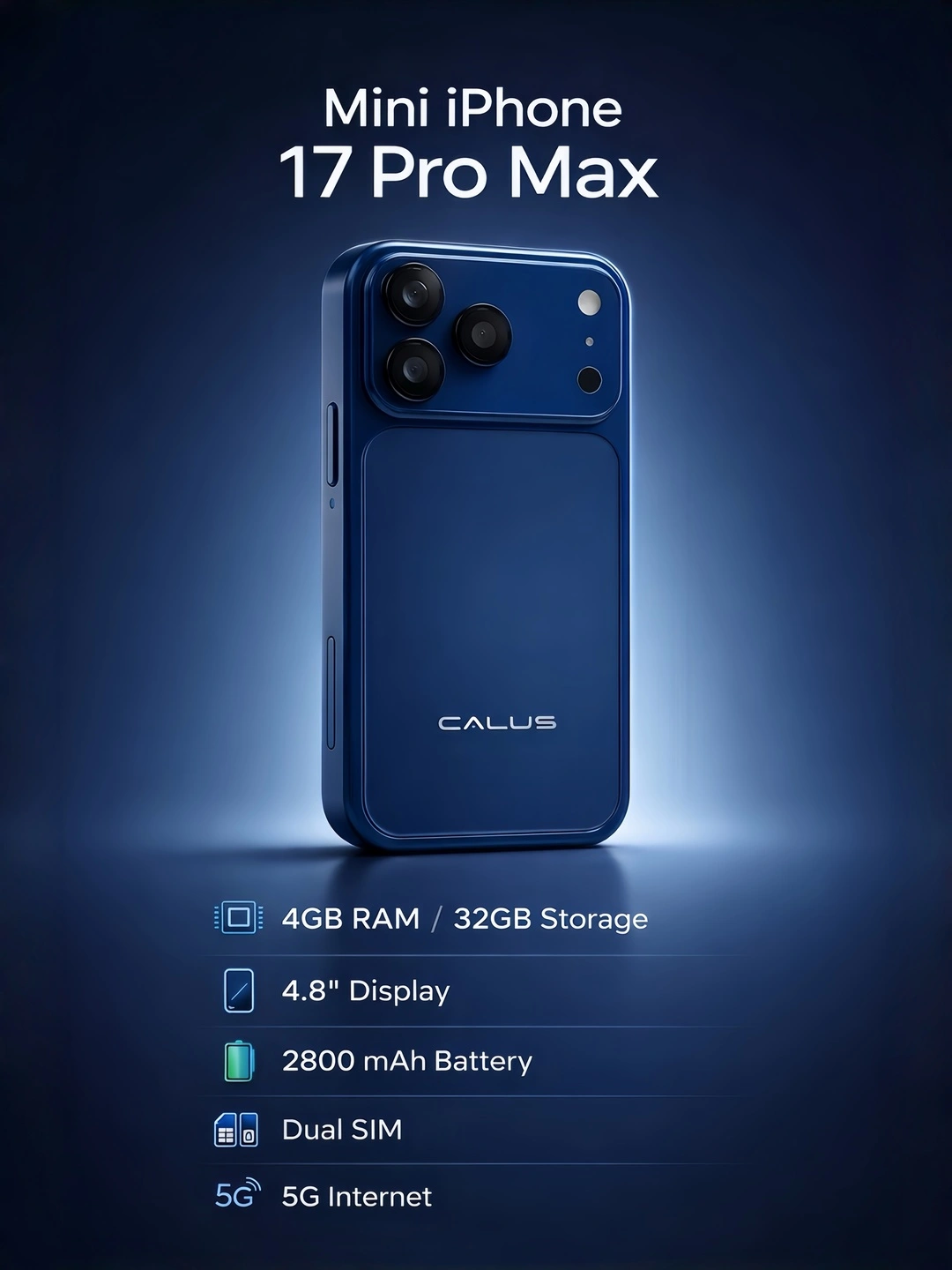 Смартфон Iphone 17 Pro Max mini, 4/32 GB за 789900 сум со скидкой 25%. Uzum Market