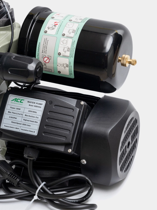 ACC WZB300A(PW250 SMART) автоматический самовсасывающий вода насос, сухая защита