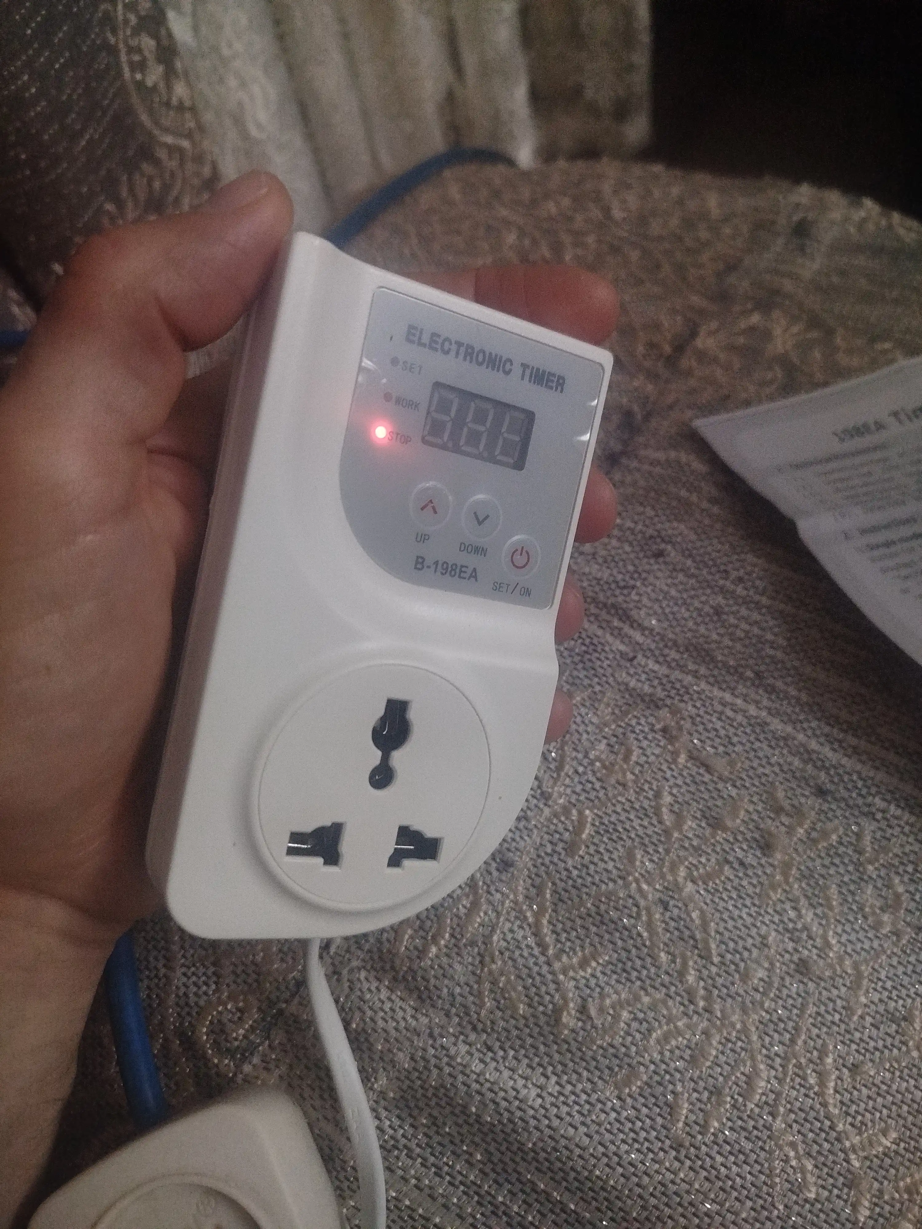 B-198EA va B-198A – Raqamli elektron taymer - inkubatorlar, sovutgichlar uchun mos keladi