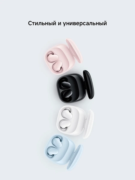 Simsiz quloqchinlar Xiaomi Redmi Buds 6 Play  tez quvvatlanadi  36 soatgacha Global