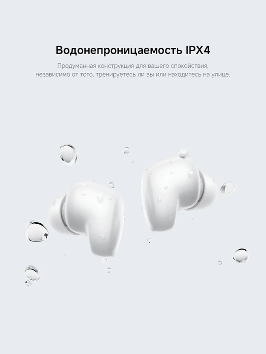 Simsiz quloqchinlar Xiaomi Redmi Buds 6 Play  tez quvvatlanadi  36 soatgacha Global