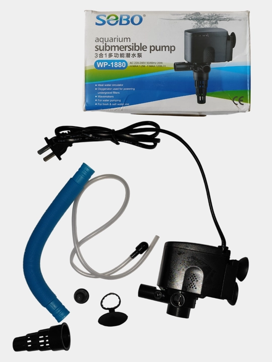 Akvarium suv osti nasosi SOBO WP-1150 / WP-1880  Akvarium uchun suv osti nasosi