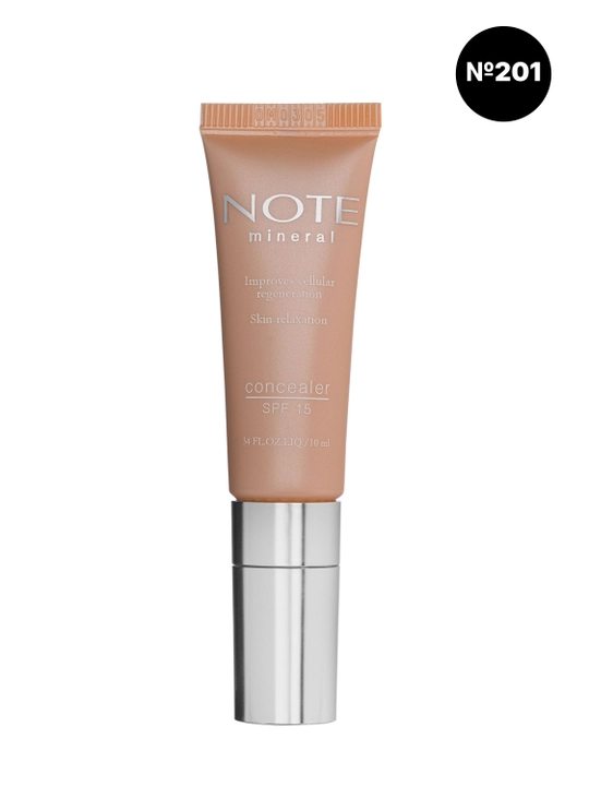 Консилер для лица NOTE Mineral Concealer 10 мл оттенки 201, 202 и 203 для маскировки