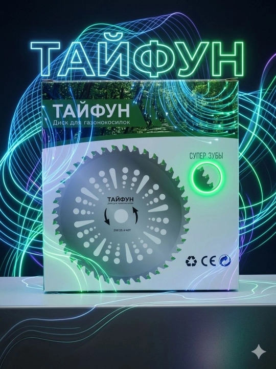 Тайфун , триммер диск, 40т/ деск - 