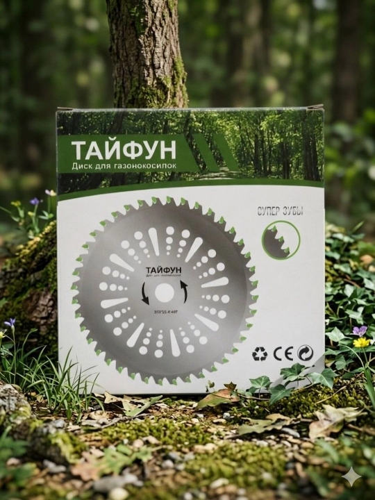 Тайфун , триммер диск, 40т/ деск