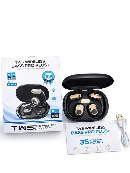 TWS Wireless Bass Pro Plus+ simsiz quloqchin (WY-09)