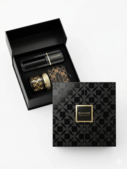 Ароматизатор для автомобиля, BLACK ODOR с 3 аромата
